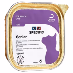 Dechra Specific FGW Senior Cat Wet Food Foil Trays - 7x100g