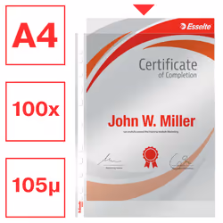 Esselte Pocket Heavy Duty 105my A4 - Additional view 3