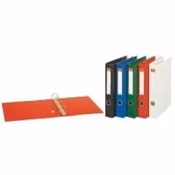 A4 4D ring binder with label holder and thumb hole Textured linen look finish. 40mm capacity. Extra wide binder for use with ...