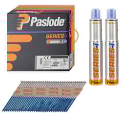 Paslode iM360Ci Ring Shank Hot Dipped Galvanised Nails - 3.1 x 75mm (2200 Box + 2 Fuel Cells)
