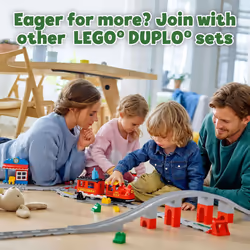 LEGOÂ® DUPLOÂ® 10874 Town Steam Train - Additional view 6
