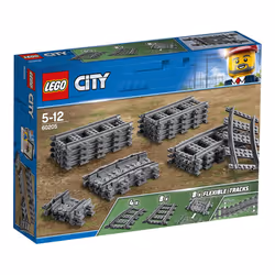 LEGO 60205 City Tracks 20 Pieces Extention Accessory Set