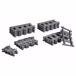 LEGO 60205 City Tracks 20 Pieces Extention Accessory Set