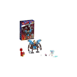 LEGO MOVIE 2 70842 Emmets Triple-Decker Couch Mech 2-in-1 Set with Sweet Mayhem Mini Doll and Rampage Unikitty Figure
