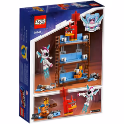 LEGO MOVIE 2 70842 Emmets Triple-Decker Couch Mech 2-in-1 Set with Sweet Mayhem Mini Doll and Rampage Unikitty Figure