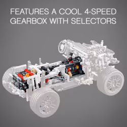 LEGO 42110 Technic Land Rover Defender Off Road 4x4 Car, Exclusive Model Advanced Building Kit, Collectable Toys Set - Additional view 5