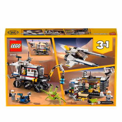 LEGO 31107 Creator 3in1 Space Rover Explorer, Base & Shuttle Flyer Building Set, Spaceship Construction Toy - Additional view 7