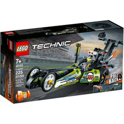 Lego Technic 42103 Dragster Drag Racing Car & Hot Rod 2 in 1 Set
