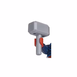 Lego Superheroes: Captain America Minifigure with Shield and Mjolnir - Ages 6+ (6 pcs)
