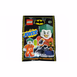 LEGO Superheroes: Arkham Joker Minifigure with Bomb Catapult