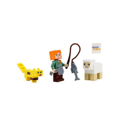LEGO Minecraft: Alex with Ocelot  Sheep and Fish Combo Pack
