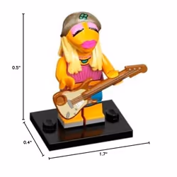 Lego Minifigure Muppets Series Janice Minifigure 71033