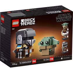 LEGO BrickHeadz Star Wars The Mandalorian & The Child Baby Yoda 75317