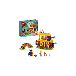 LEGO 43188 Disney Princess Aurora's Forest Cottage Sleeping Beauty Playset with Maleficent Minifigure and Animal Figures