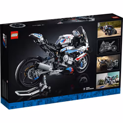 LEGO 42130 Technic BMW M 1000 RR Motorbike Model Kit for Adults, Build and Display Motorcycle Set with Authentic Features, Vehicle Gift Idea