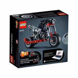 LEGO 42132 Technic Motorcycle to Adventure Bike 2 in 1 Model Building Set, Motorbike Toy, Construction Gift Idea for Kids 7+ Years Old