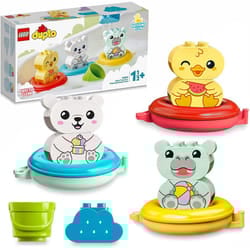 LEGO 10965 DUPLO Bath Time Fun: Floating Animal Train Bath Toy for Babies and Toddlers 1.5 Years Old with Duck, Hippo and Polar...