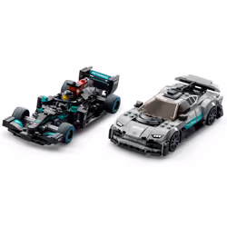 LEGO Speed Champion 76909 Mercedes-AMG F1 W12 E Performance & Mercedes-AMG Project One - Additional view 4