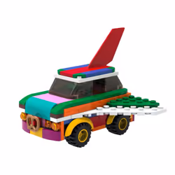 LEGO: Rebuildable Flying Car (6387807 113 Pieces)