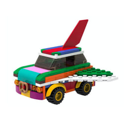 LEGO: Rebuildable Flying Car (6387807  113 Pieces)