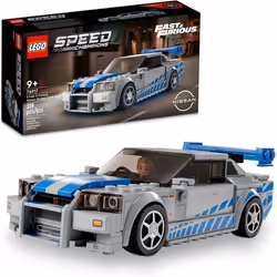 LEGO Speed Champions 2 Fast 2 Furious Nissan Skyline GT-R (R34) Set 76917