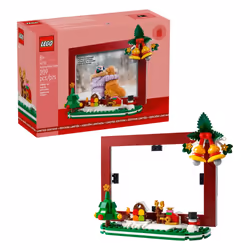 LEGO Seasonal Christmas Picture Frame Set 40702