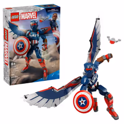 LEGO Marvel 76296 New Captain America Construction Figure Age 8+ 359pcs