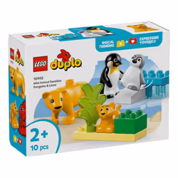 Lego Duplo Wild Animal Families: Penguins & Lions