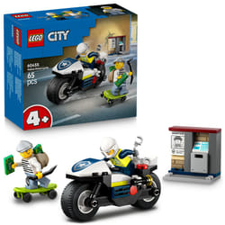 LEGO City 60455 Police Motorcycle Chase Age 4+ 65pcs