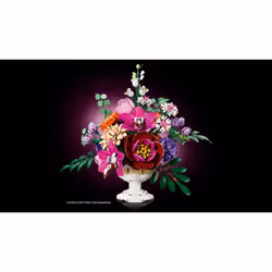LEGO Botanicals Pretty Pink Flower Bouquet 10342 - Additional view 4
