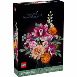 LEGO Botanicals Pretty Pink Flower Bouquet 10342 - Additional view 7