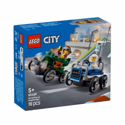 Lego City Airplane Vs. Hospital Bed Race Car Pack