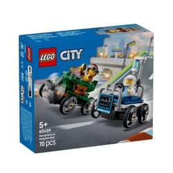 Lego City Airplane Vs. Hospital Bed Race Car Pack