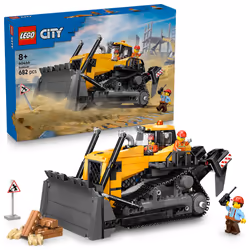 LEGO City 60466 Yellow Bulldozer Age 8+ 682pcs