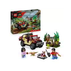 Lego Jurassic World 76972 Raptor Off-Road Escape 285 Piece Set