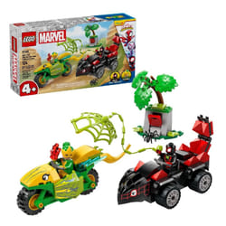 Lego Marvel Spin And Electro Dinosaur Vehicle Chase