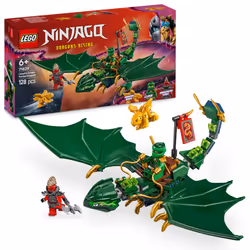 LEGO Ninjago 71829 Lloyd's Green Forest Dragon Age 6+ 128pcs