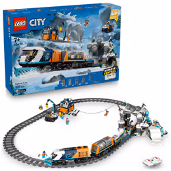 LEGO City 60470 Explorers' Arctic Polar Express Train Age 7+ 1517pcs