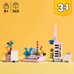 LEGO Creator 31169 Typewriter with Flowers Age 8+ 363pcs