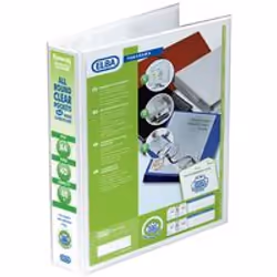 Bantex Panorama Presentation Ring Binders. Quality binders fitted with a strong four ring mechanism and features clear pocket ...