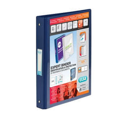 Elba VISION 4-RING BINDER PP A4 BLU