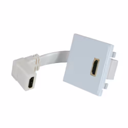 Triax HDMI Euro Insert Module White Faceplate 304292