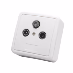 Triax GAD 269 LTE socket-outlet SAT + TV + Radio White