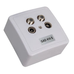 Triax GAD 414 S socket-outlet Grey