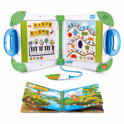 LeapFrog LeapStart Electronic Book, Educational and Interactive Playbook Toy for Toddler and Pre School Boys & Girls 2, 3, 4, 5, 6, 7 Year Olds, Green