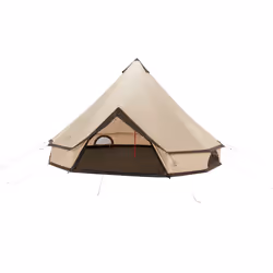 Grand Canyon Indiana 10, Dome tent, 10 person(s), Mosquito net, Ventilation, Waterproof seams, Beige