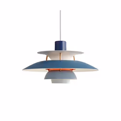 Louis Poulsen PH 5 Mini Hues of Orange ceiling lighting