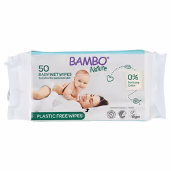 Bambo Nature Plastic-Free Wet Wipes