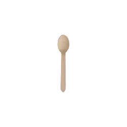 Gastro-Line 16cm Wooden Disposable Spoons, The Eco-Labelled Wooden Cutlery Choice for your Disposable Cutlery, 100% Compostab ...