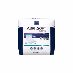 ABENA Abri-Soft Superdry Disposable Underpad 60 x 90 cm 1500 ml Pack of 30